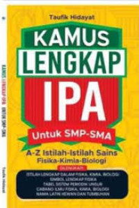 Image of Kamus Lengkap IPA Untuk SMP SMA